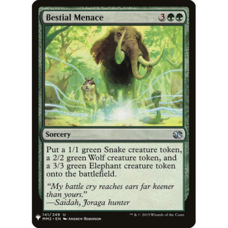 Bestial Menace