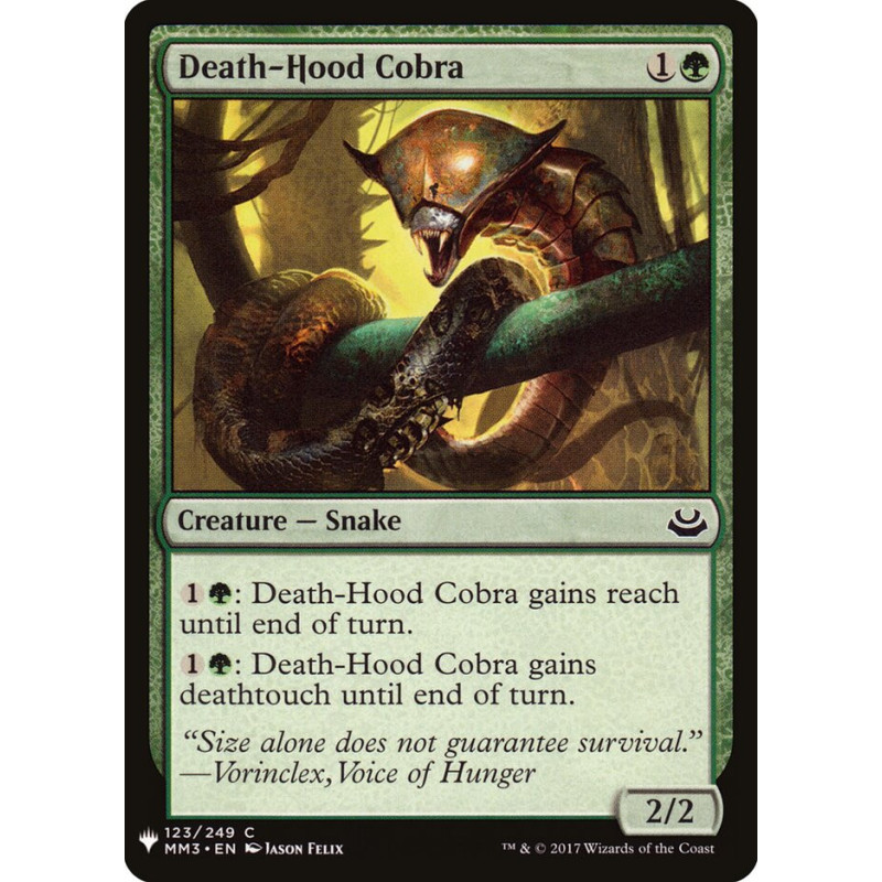 Death-Hood Cobra