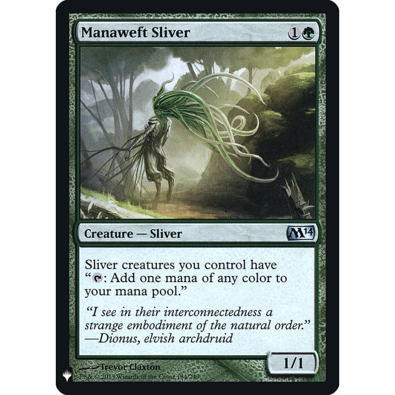 Manaweft Sliver