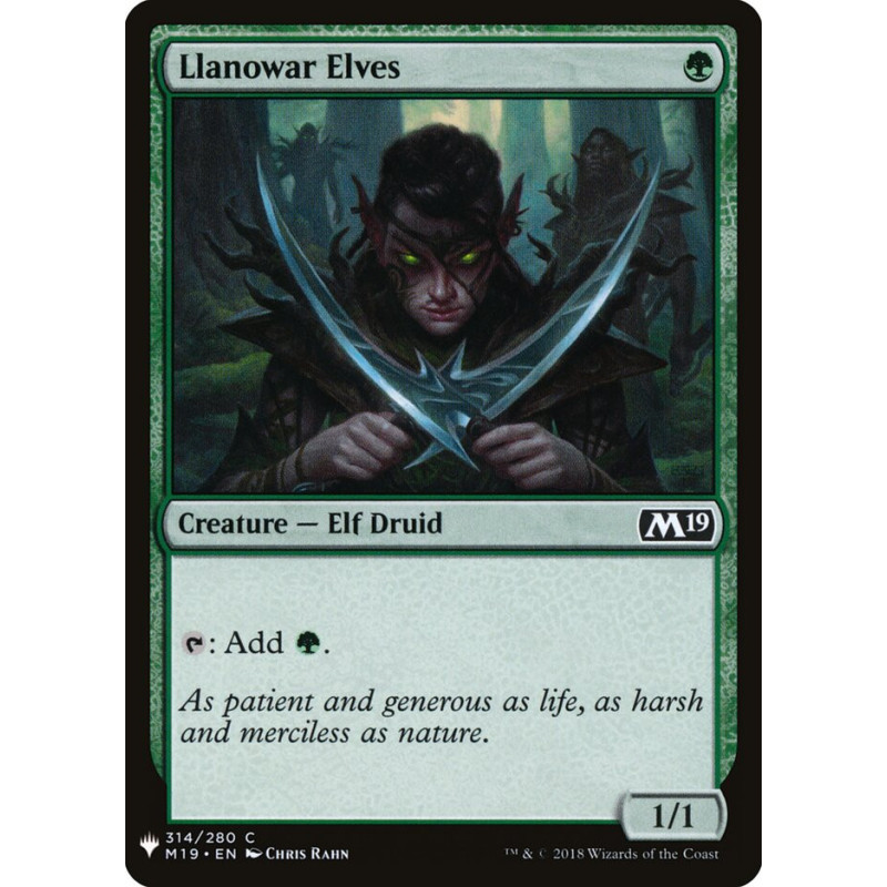 Llanowar Elves