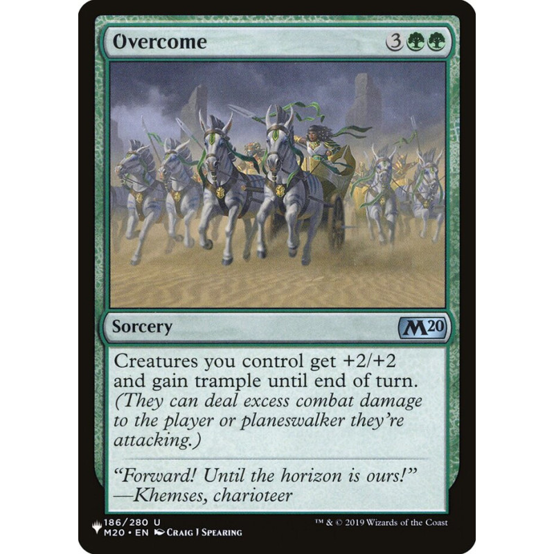 Overcome