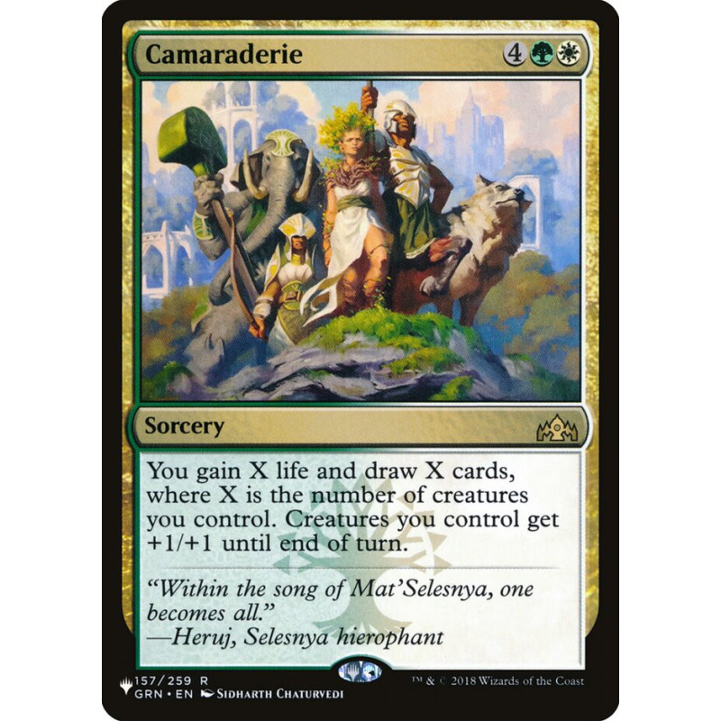 Camaraderie