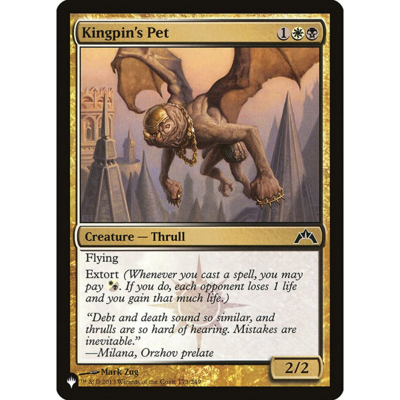 Kingpin's Pet