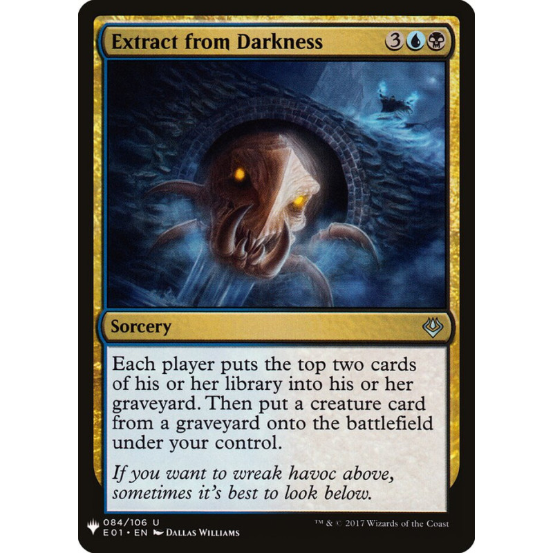 Extract from Darkness