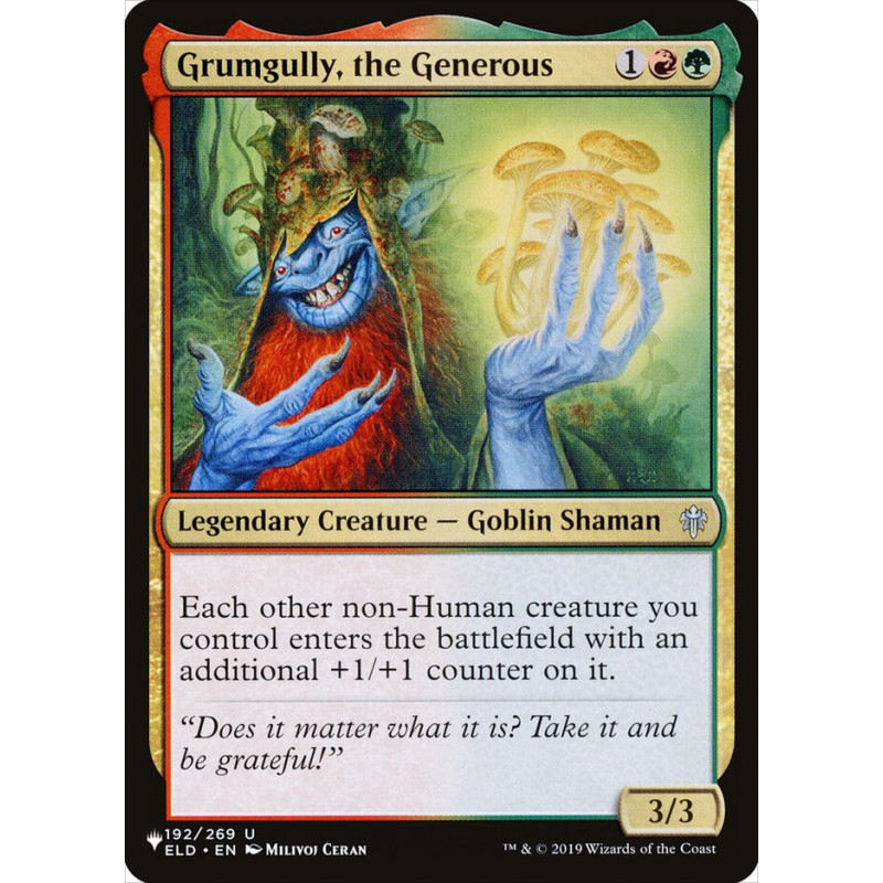 Grumgully, the Generous