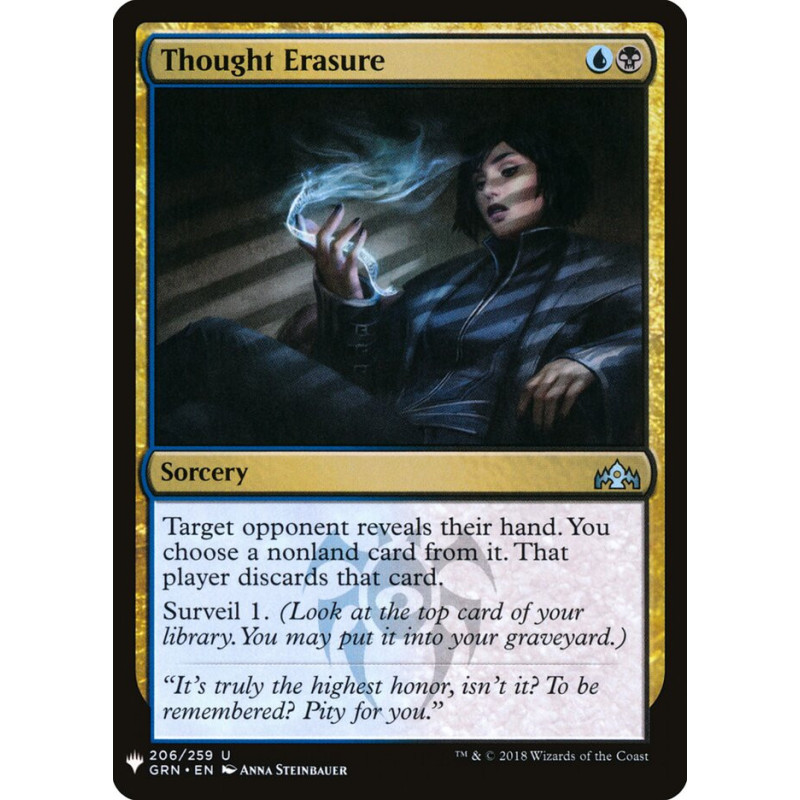 Thought Erasure