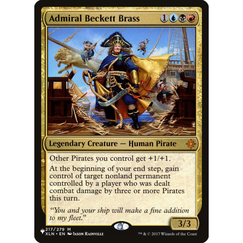 Admiral Beckett Brass