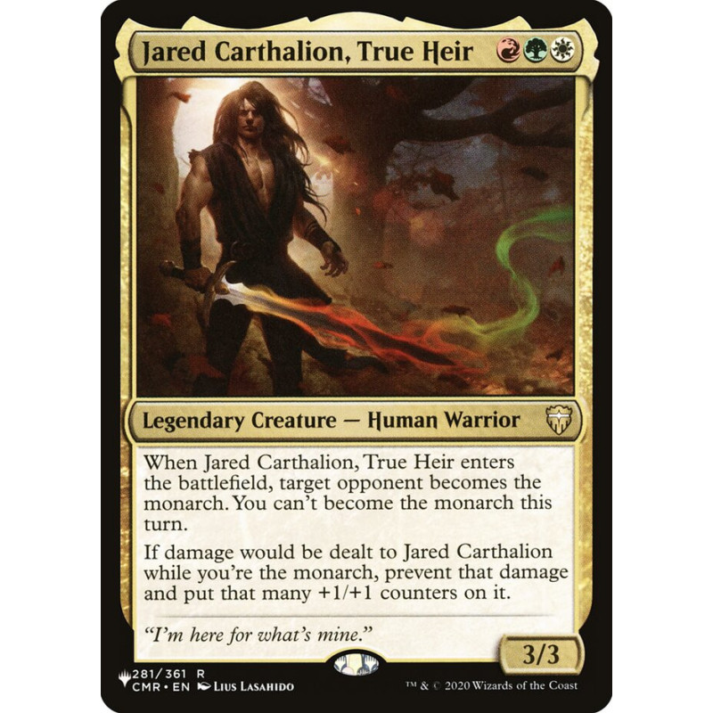 Jared Carthalion, True Heir