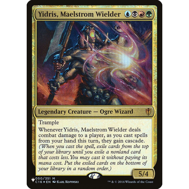 Yidris, Maelstrom Wielder