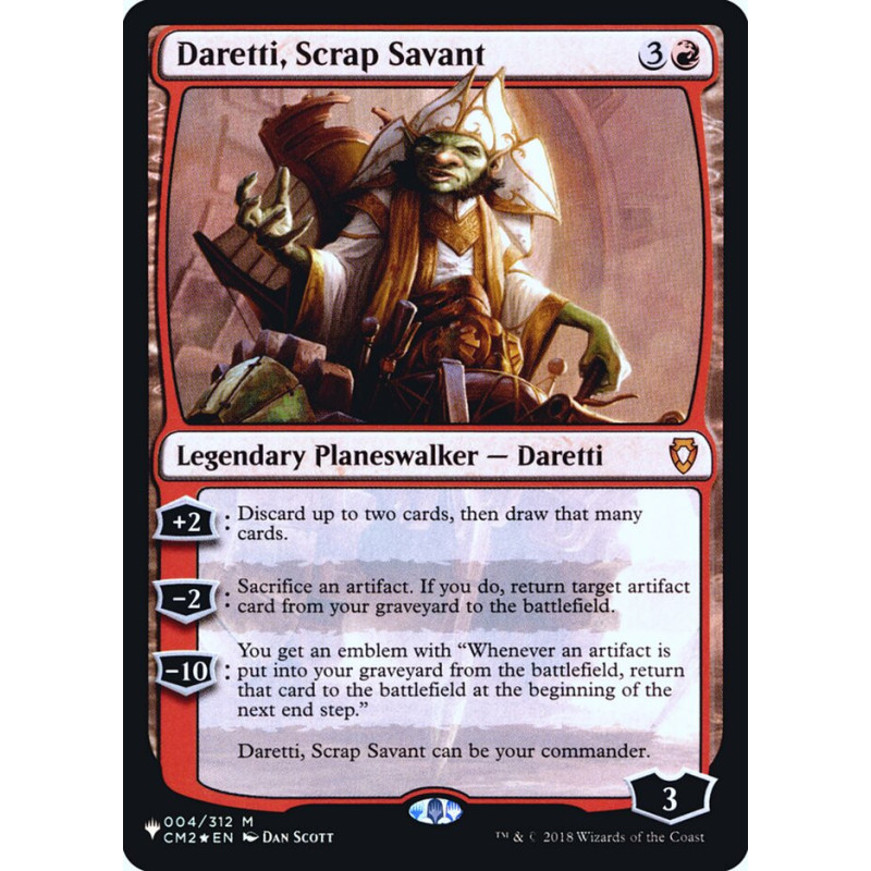 Daretti, Scrap Savant