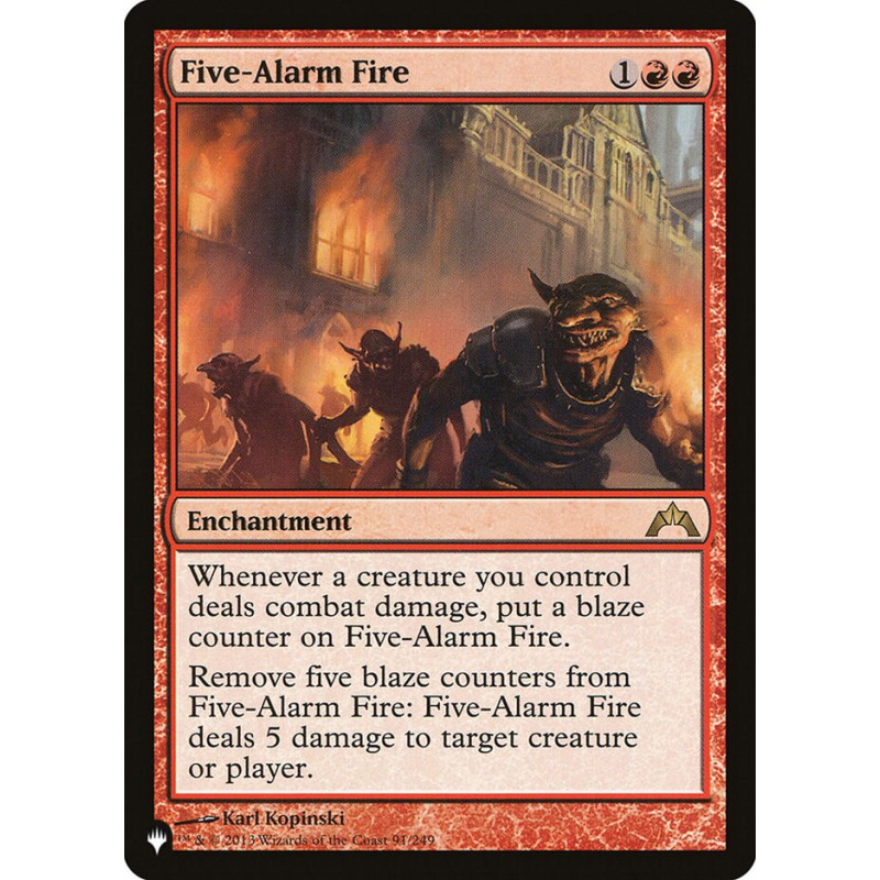 Five-Alarm Fire