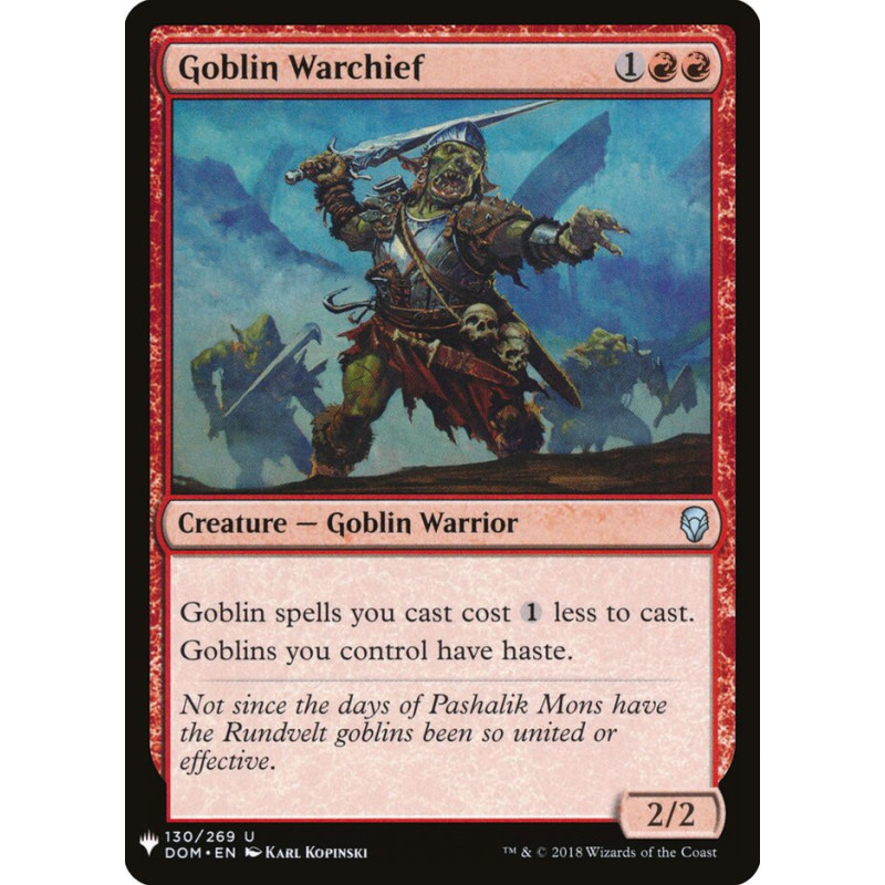 Goblin Warchief