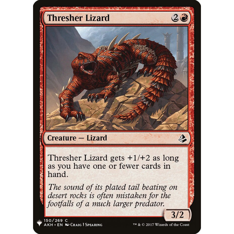 Thresher Lizard