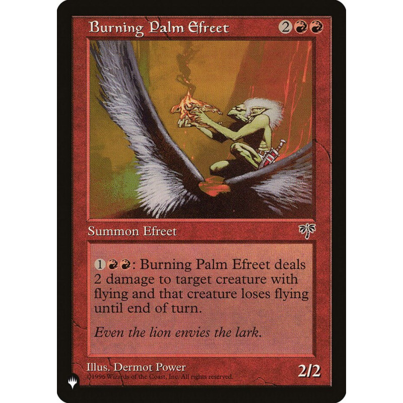 Burning Palm Efreet