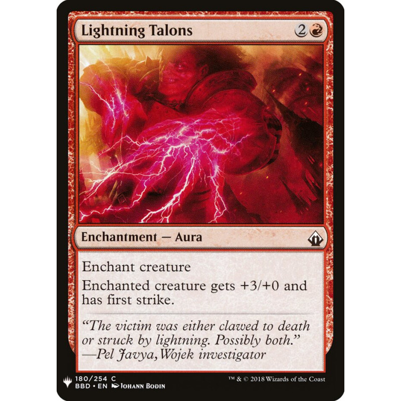 Lightning Talons