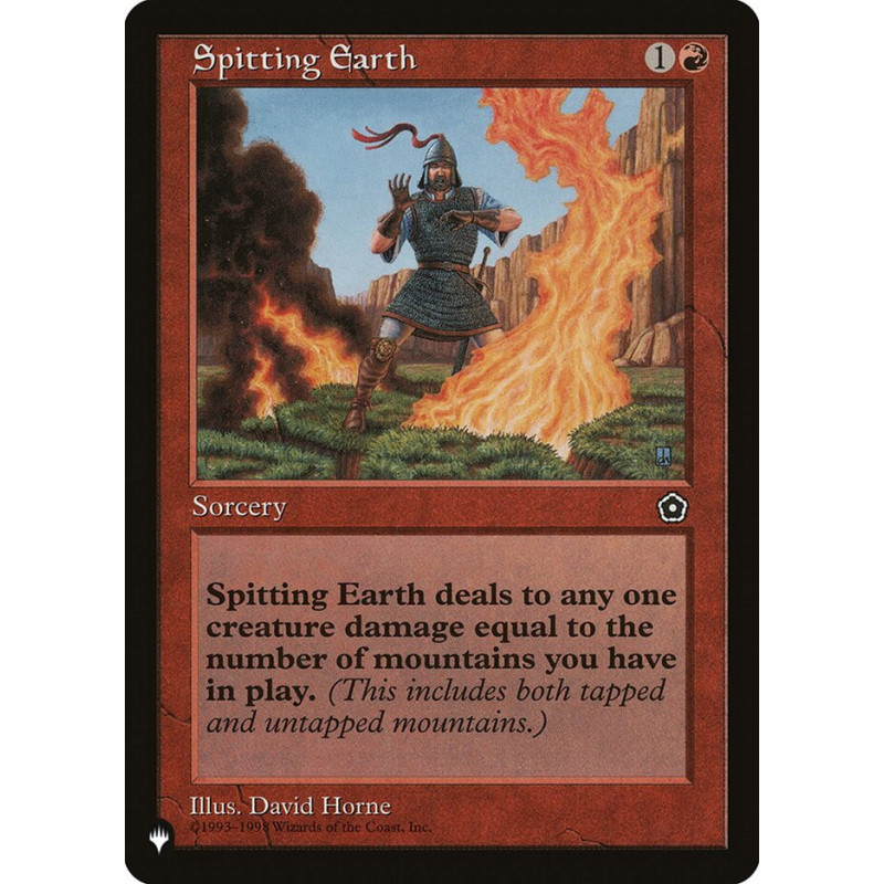 Spitting Earth