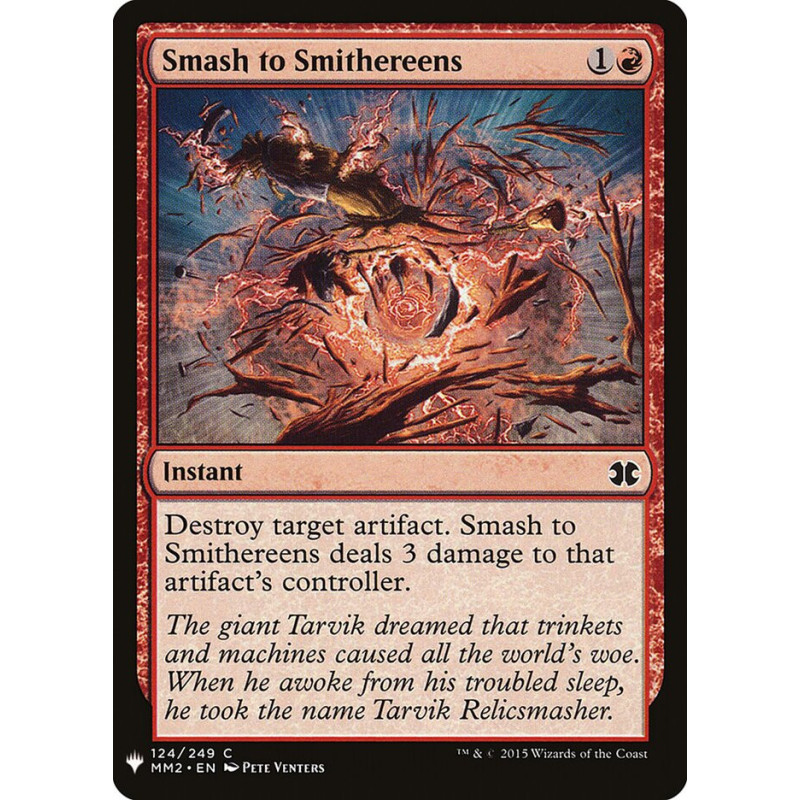 Smash to Smithereens