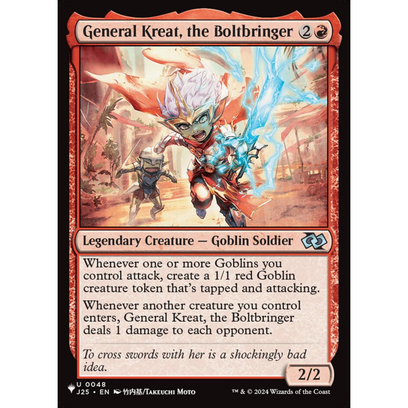 General Kreat, the Boltbringer
