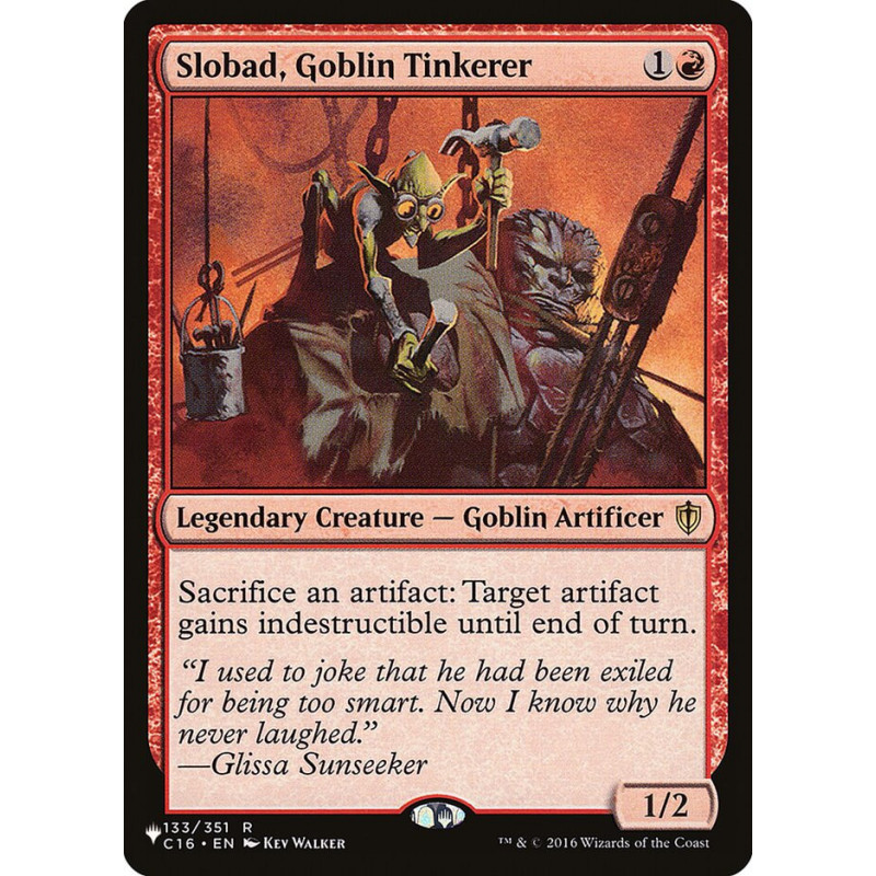 Slobad, Goblin Tinkerer