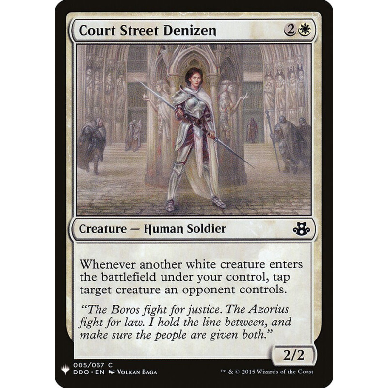 Court Street Denizen