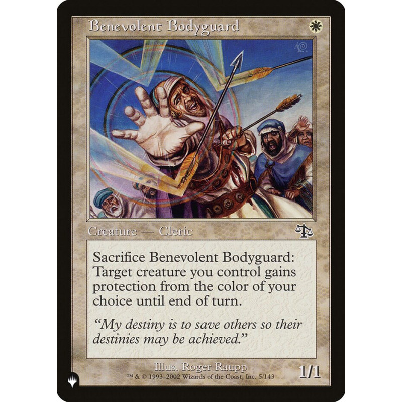 Benevolent Bodyguard