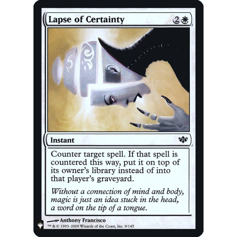 Lapse of Certainty