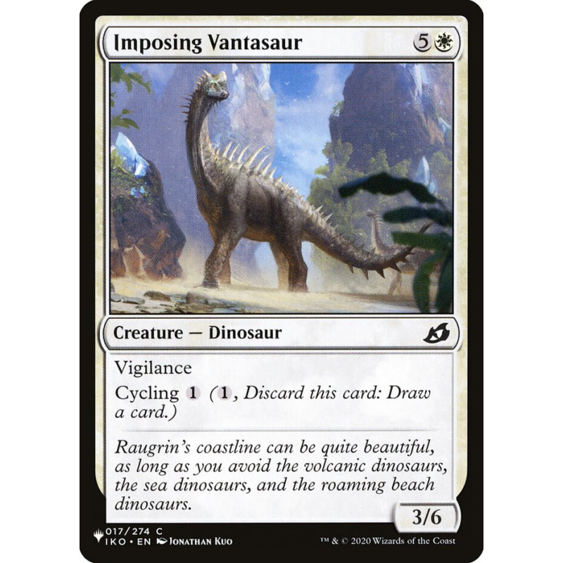 Imposing Vantasaur