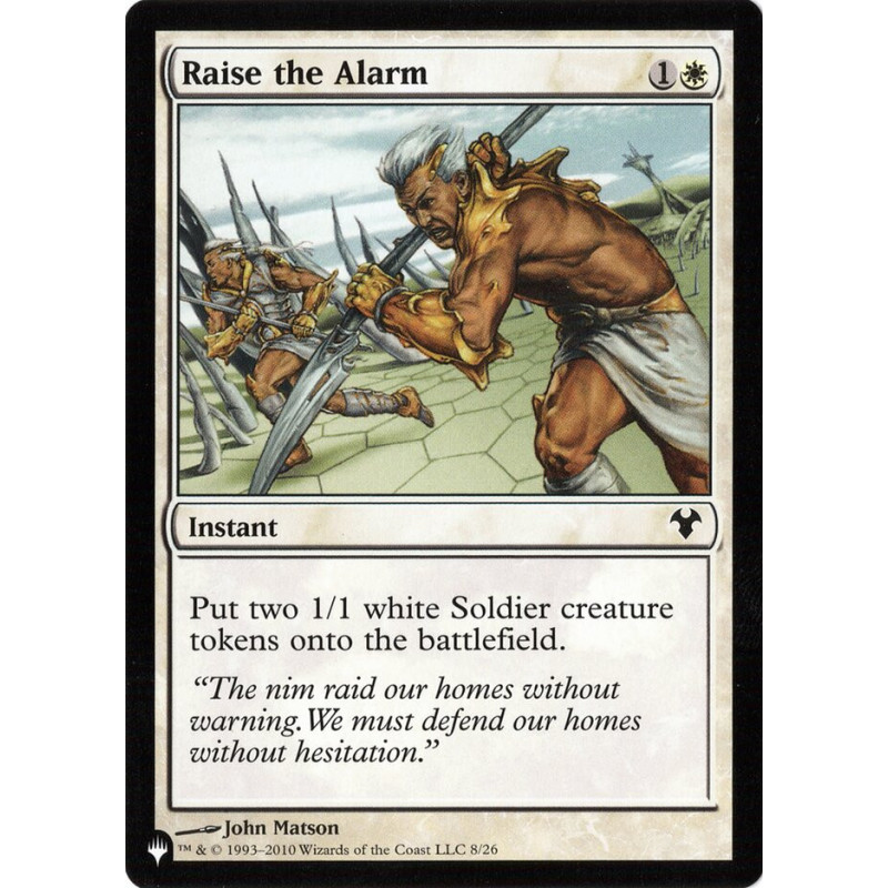 Raise the Alarm