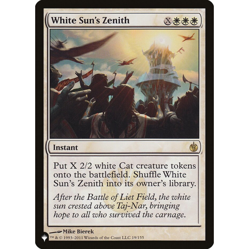 White Sun's Zenith