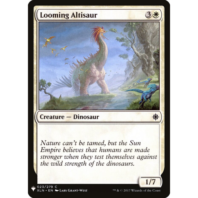 Looming Altisaur