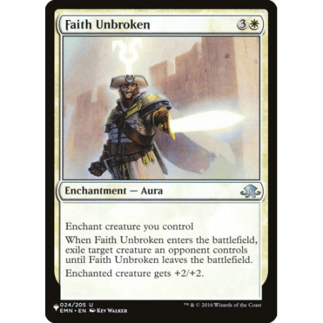 Faith Unbroken