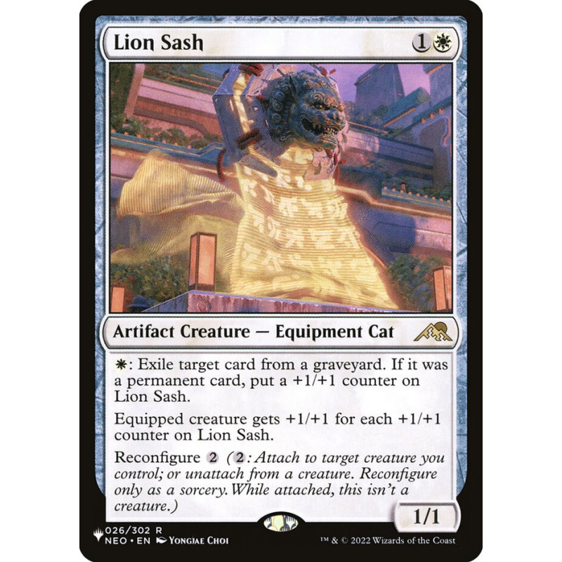 Lion Sash