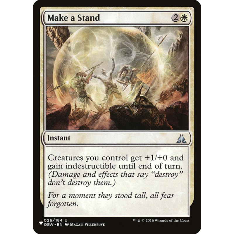 Make a Stand