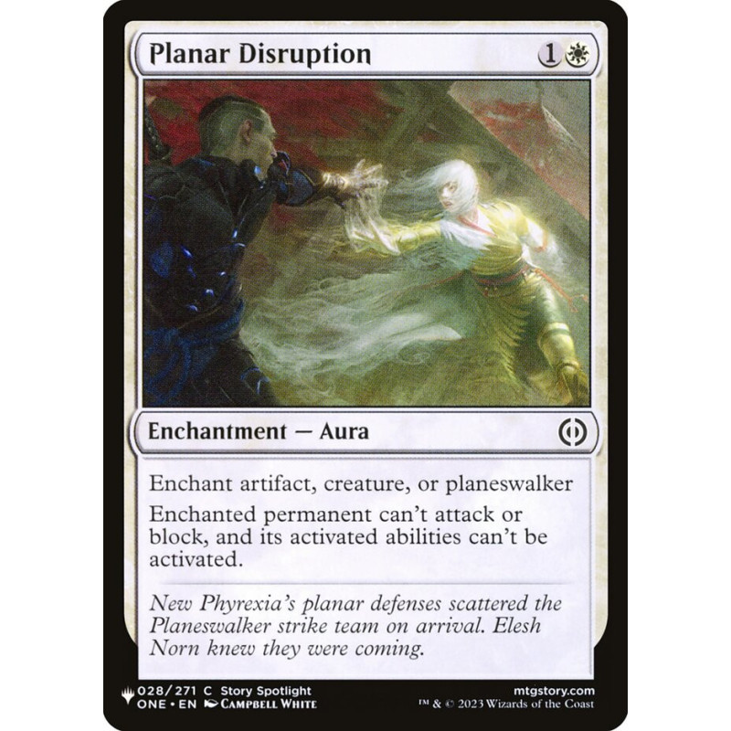Planar Disruption