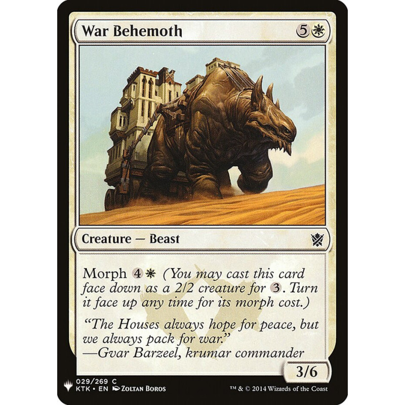War Behemoth