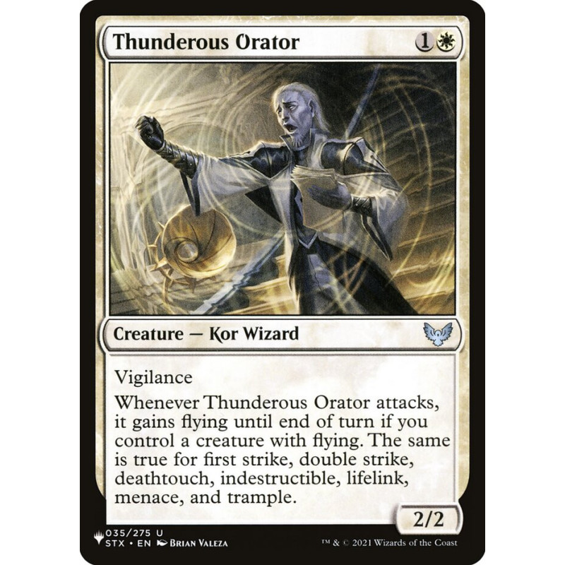 Thunderous Orator