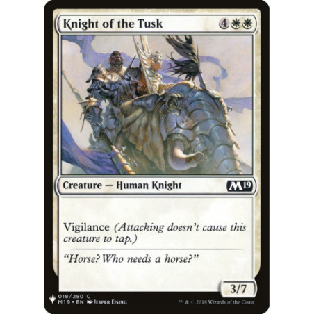 Knight of the Tusk