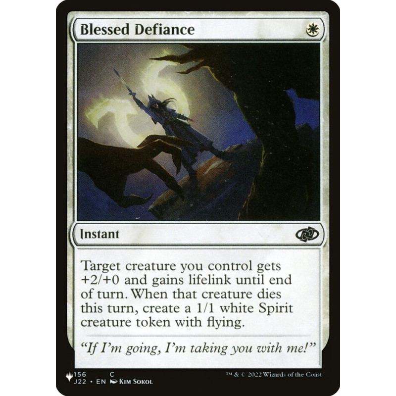 Blessed Defiance
